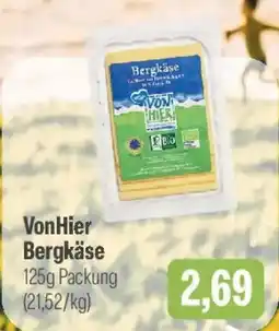 Feneberg VonHier Bergkäse Angebot