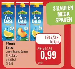 Feneberg Pfanner Eistee Angebot