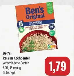 Feneberg Ben's Reis im Kochbeutel Angebot