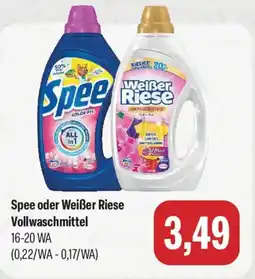 Feneberg Spee oder Weißer Riese Vollwaschmittel Angebot
