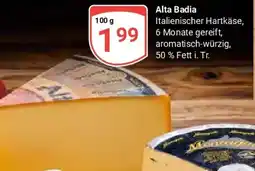 Globus Alta Badia Italienischer Hartkäse Angebot