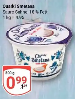 Globus Quarki Smetana Angebot