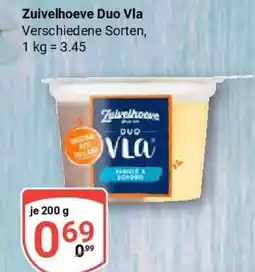 Globus Zuivelhoeve Duo Vla Angebot
