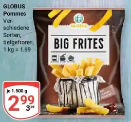 Globus GLOBUS Pommes Angebot