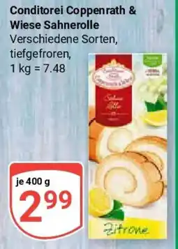 Globus Conditorei Coppenrath & Wiese Sahnerolle Angebot
