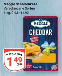Globus Meggle Scheibenkäse Angebot