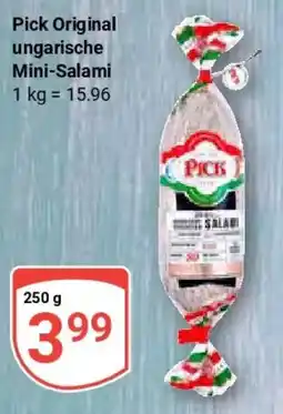 Globus Pick Original ungarische Mini-Salami Angebot