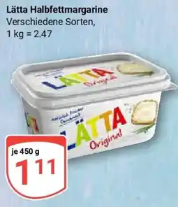 Globus Lätta Halbfettmargarine Angebot
