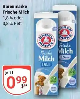 Globus Bären marke Frische Milch Angebot