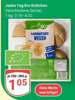 Globus Jeden Tag Bio Brötchen Angebot