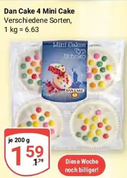 Globus Dan Cake 4 Mini Cake Angebot