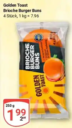 Globus Golden Toast Brioche Burger Buns Angebot