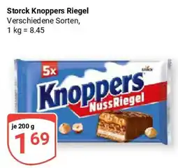 Globus Storck Knoppers Riegel Angebot