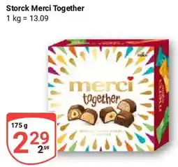 Globus Storck Merci Together Angebot
