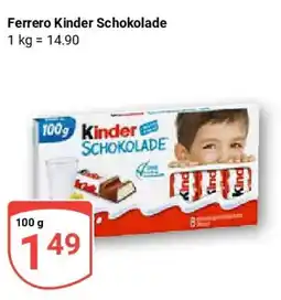 Globus Ferrero Kinder Schokolade Angebot