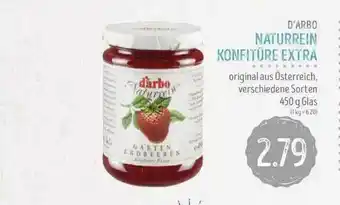 Edeka Struve D'arbo Naturrein Konfitüre Extra Angebot