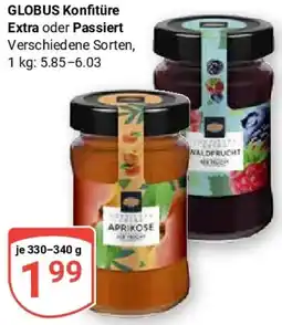 Globus GLOBUS Konfitüre Extra oder Passiert Angebot