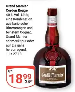 Globus Grand Marnier Cordon Rouge Angebot