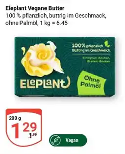 Globus Eleplant Vegane Butter Angebot