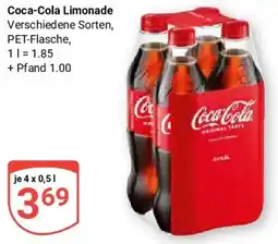 Globus Coca-Cola Limonade Angebot
