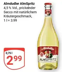 Globus Almdudler AlmSpritz Angebot