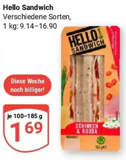 Globus Hello Sandwich Angebot