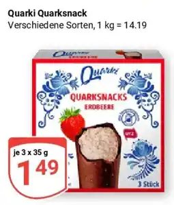 Globus Quarki Quarksnack Angebot