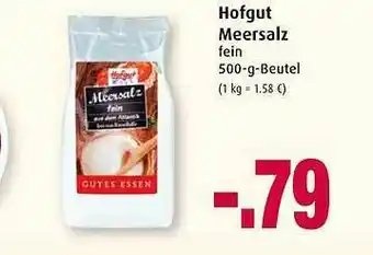 Markant Hofgut Meersalz Angebot