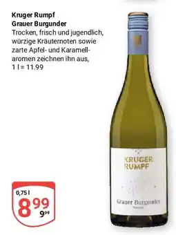 Globus Kruger Rumpf Grauer Burgunder Angebot