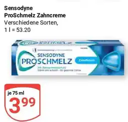 Globus Sensodyne ProSchmelz Zahncreme Angebot