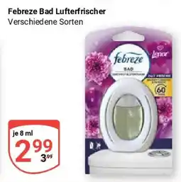 Globus Febreze Bad Lufterfrischer Angebot