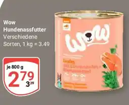 Globus Wow Hundenassfutter Angebot
