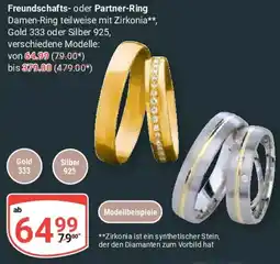 Globus Freundschafts- oder Partner-Ring Angebot