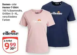 Globus ellesse Damen- oder Herren-T-Shirt Angebot