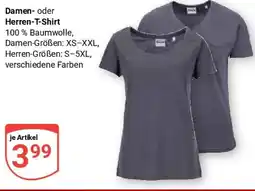 Globus Damen- oder Herren-T-Shirt Angebot