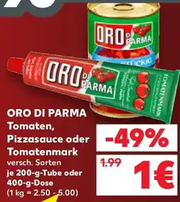 Kaufland ORO DI PARMA Tomaten, Pizzasauce oder -Tomatenmark Angebot