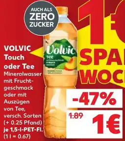 Kaufland VOLVIC Touch oder Tee Angebot