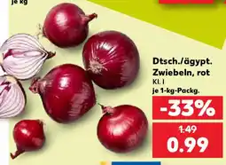 Kaufland Zwiebeln, rot Angebot
