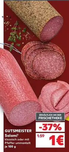 Kaufland GUTSMEISTER Salami Angebot