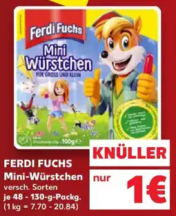 Kaufland FERDI FUCHS Mini-Würstchen Angebot