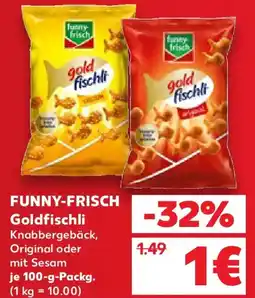Kaufland FUNNY-FRISCH Goldfischli Angebot