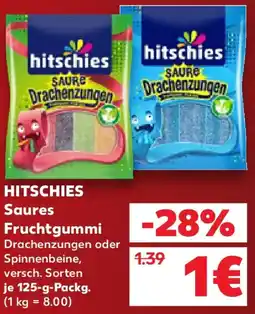 Kaufland HITSCHIES Saures Fruchtgummi Angebot