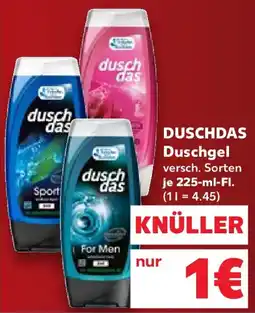 Kaufland DUSCHDAS Duschgel Angebot
