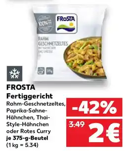 Kaufland FROSTA Fertiggericht Angebot