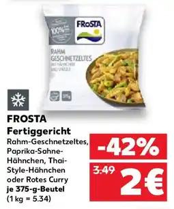 Kaufland FROSTA Fertiggericht Angebot