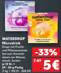 Kaufland WATERDROP Microdrink Angebot