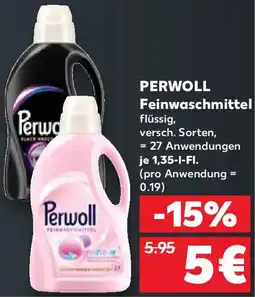 Kaufland PERWOLL Feinwaschmittel Angebot