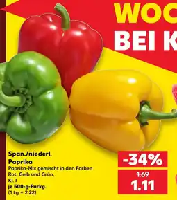 Kaufland Paprika Angebot