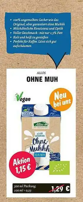 Temma Allos Ohne Muh Angebot