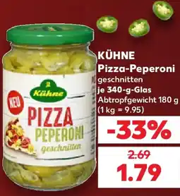 Kaufland KÜHNE Pizza-Peperoni Angebot
